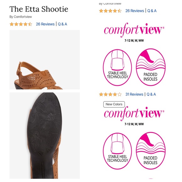 Comfortview shoes Size 8W - Picture 2 of 2